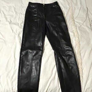Aritzia Leather Pants